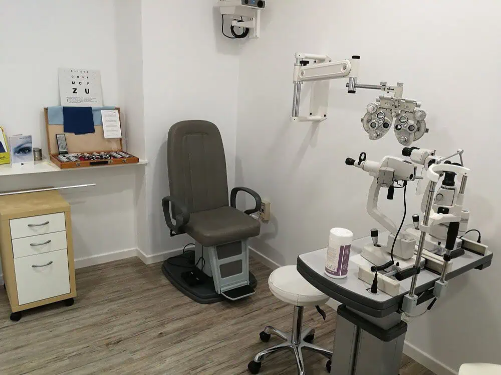 Espace d’examen de vue